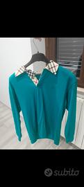 polo burberry taglia l