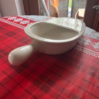 Antico vaso di notte -padella in porcellana pozzi