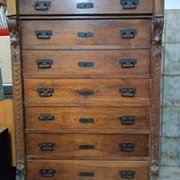 Cassettiera in legno