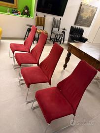 Set 4 sedie Lazy ‘05 B&B italia