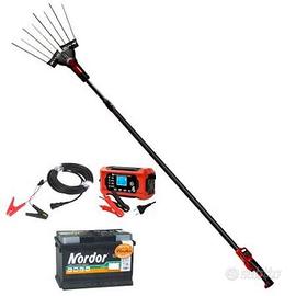 pettine elettrico bluebird Egeo con kit batteria 