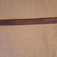 cintura di lucertola marrone L 110 h 2 cm usata