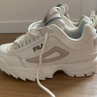 Scarpe Fila Disruptor taglia 37,5 calza 36. - 1 €