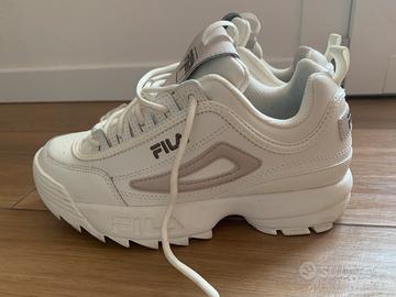 Scarpe Fila Disruptor taglia 37,5 calza 36. - 1 €