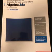 Libro di testo: algebra.blu 2ª edizione 1º volume