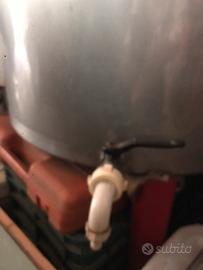 Contenitore alimenti in acciaio inox ql. 3,5