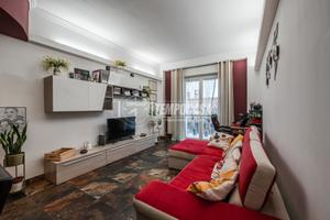 Centro: ampio bilocale con due balconi e cantina