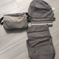 Borsa + coprigambe per passeggino Chicco