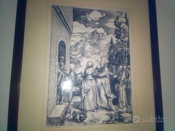 Elisabetta accoglie Maria sulla porta di casa