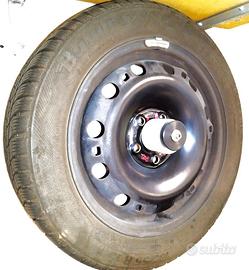 3 Ruote 14" Skoda Fabia - Cerchio lamiera