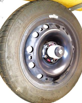 3 Ruote 14" Skoda Fabia - Cerchio lamiera