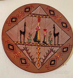 Antico piatto ceramica Sarda