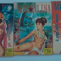 messalina fumetto per adulti anni 70 3 rari numeri