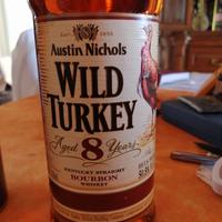 Wild Turkey 8 y.o. Bourbon whiskey vintage