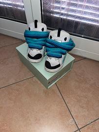 Sneakers Lanvin Curb Bianche/Azzurre Taglia 44 IT