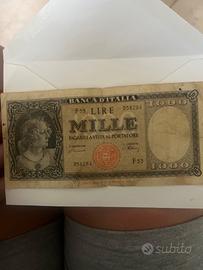 Banconota 1000 Lire 1947 “Italia ornata di perle”