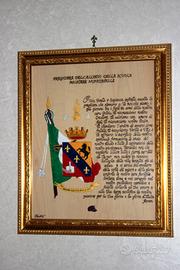 Quadro preghiera dell'allievo della nunziatella