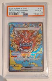 Pokemon PSA 10 Mask Ogerpon ex 204/187 sv8a KOR