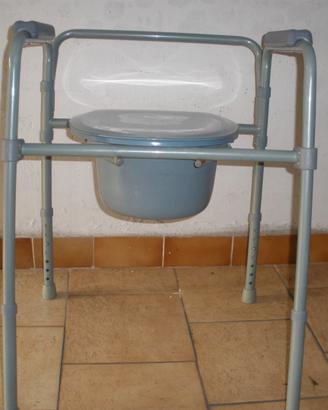 Wc portatile per anziani e disabili