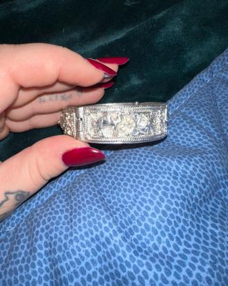 Bracciale alla schiava Vintage Tunisino