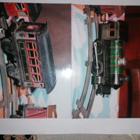 TRENINO ANTICO IN METALLO