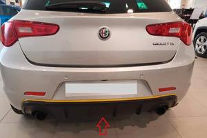 Dam rosso giallo argento nero ORIGINALE Giulietta