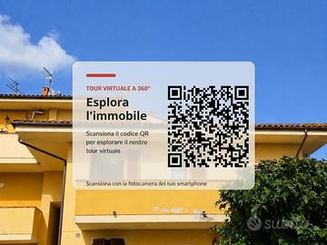 Appartamento trilocale con tre balconi e posto aut