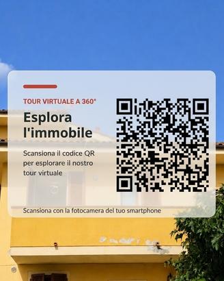 Appartamento trilocale con tre balconi e posto aut