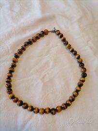 collana occhio di tigre