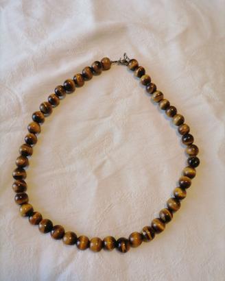 collana occhio di tigre