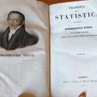 Melchiorre Gioja Filosofia della Statistica 1839