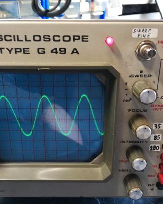 OSCILLOSCOPIO UNAOHM G 49 A