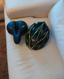 Sella più casco da bicicletta 