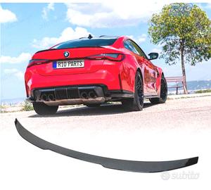 ALETTONE SPOILER BMW G22 LOOK M4 NERO LUCIDO