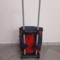 Zaino Spiderman the amazing e carrellino amovibile