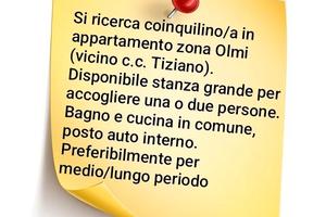 Stanza in zona c.c. Tiziano - Olmi