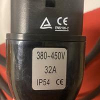 Cavo ricarica auto elettrica Tipo 2 (5 mt)