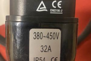 Cavo ricarica auto elettrica Tipo 2 (5 mt)