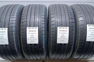 4 GOMME 245 45 19 MICHELIN NUOVE RIF3505