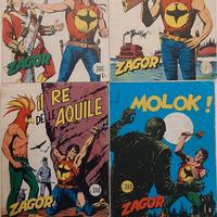 Zagor  scritta rossa: lotto 4 albi 