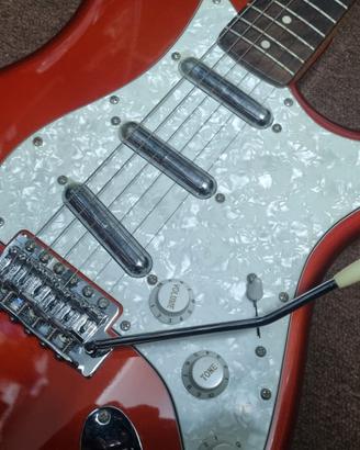 Squier Stratocaster Candy Red
