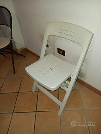 sedie da giardino in plastica