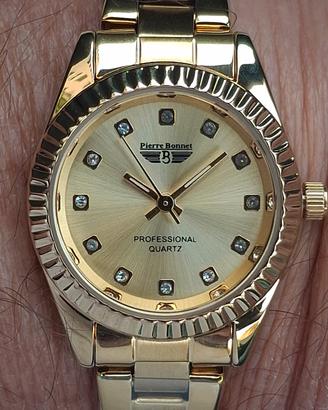 Orologio donna Pierre Bonnet  Quarzo Seiko Nuovo 