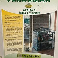 serra a 2 ripiani per piante