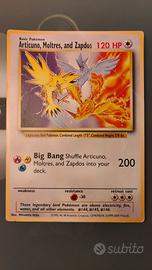 Articuno Moltres and Zapdos vintage promo Jump