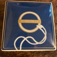 Scatola ceramica blu e bianca marca Borbonese