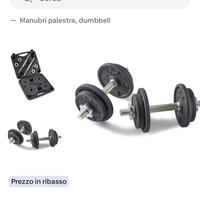 Manubri 20kg decathlon