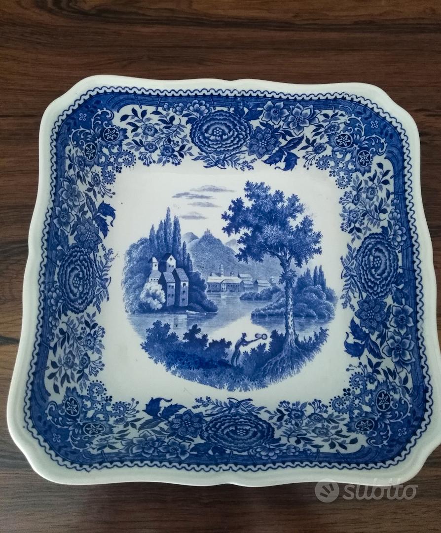 NON PIÙ DISPONIBILI ‼️‼️‼️‼️‼️‼️‼️‼️‼️Eccellenza villeroy e boch decoro  burgenland!! Grande piatto da portata e zuppiera !! Da abbinare a qualsiasi  bianco e blu ma anche da tenere in bella mostra su di