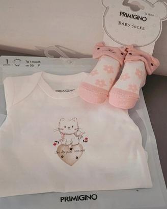 Set body e calzini Primigino