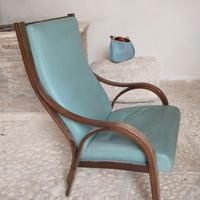 CLASSICA POLTRONA IN PELLE FRAU ORIGINALE  modello